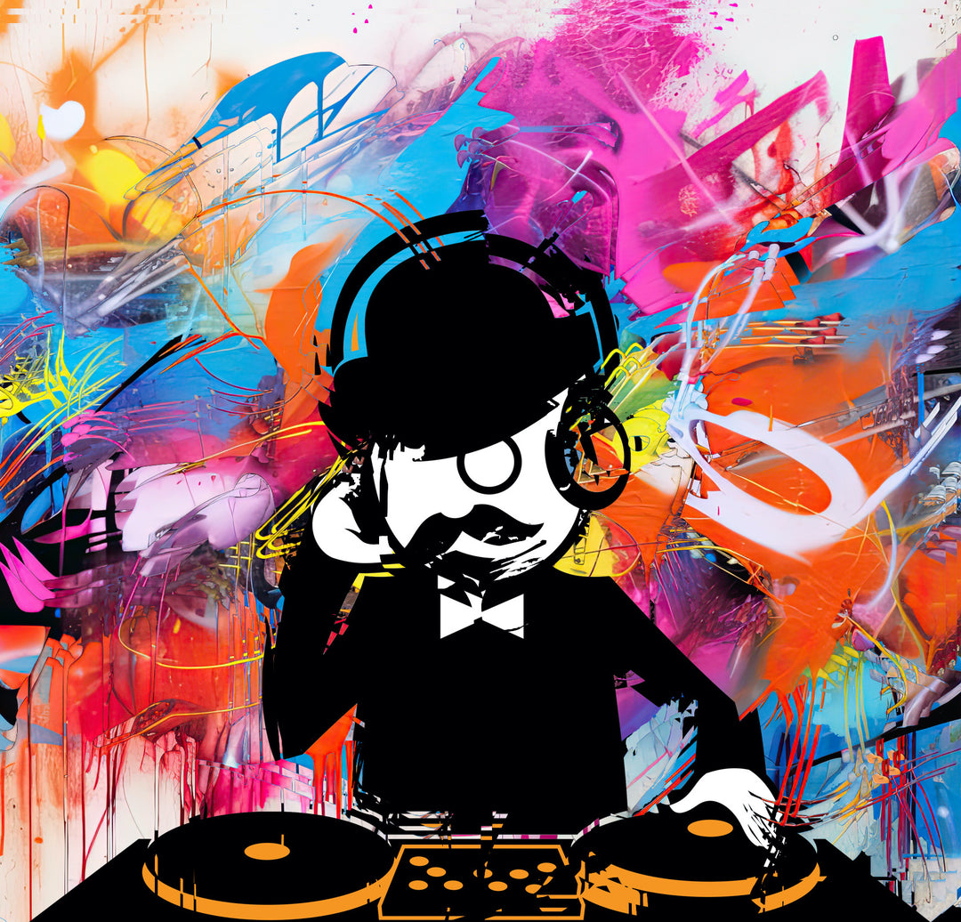 MR DJ STREET ART - LTD EDITION OF 5
