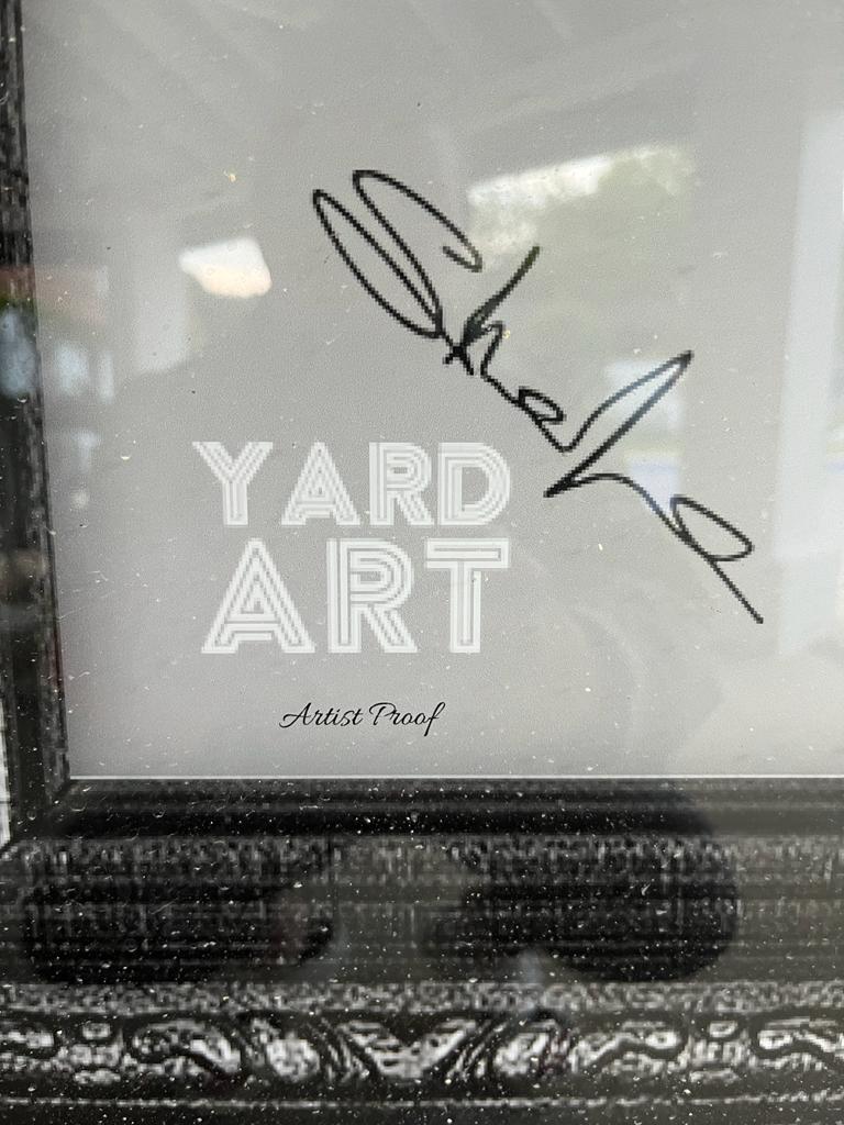 Audrey Reimagined by Sue Welfare - Black Friday Special Edition - Edition of 10 (Black FRAME) - YARDART UK