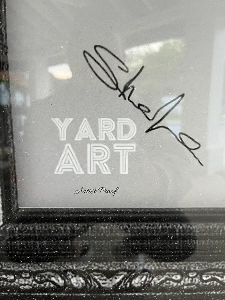 Audrey Reimagined by Sue Welfare - Black Friday Special Edition - Edition of 10 (Black FRAME) - YARDART UK