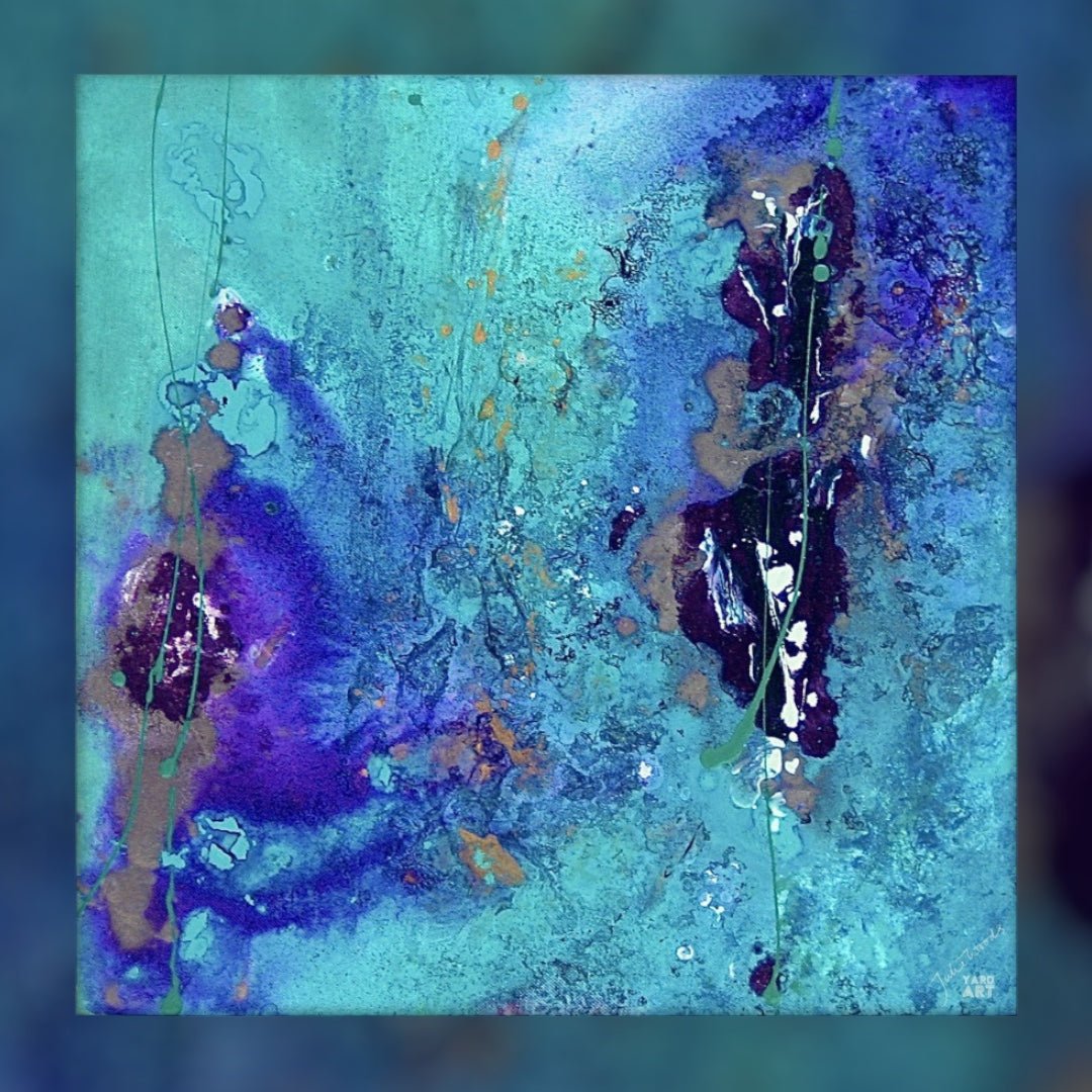 Cerulean Sea by Julie Woods - YARDART UK