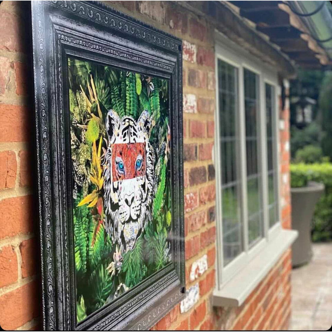 Eye of the Tiger by artist Jess Yelland - YARDART UK