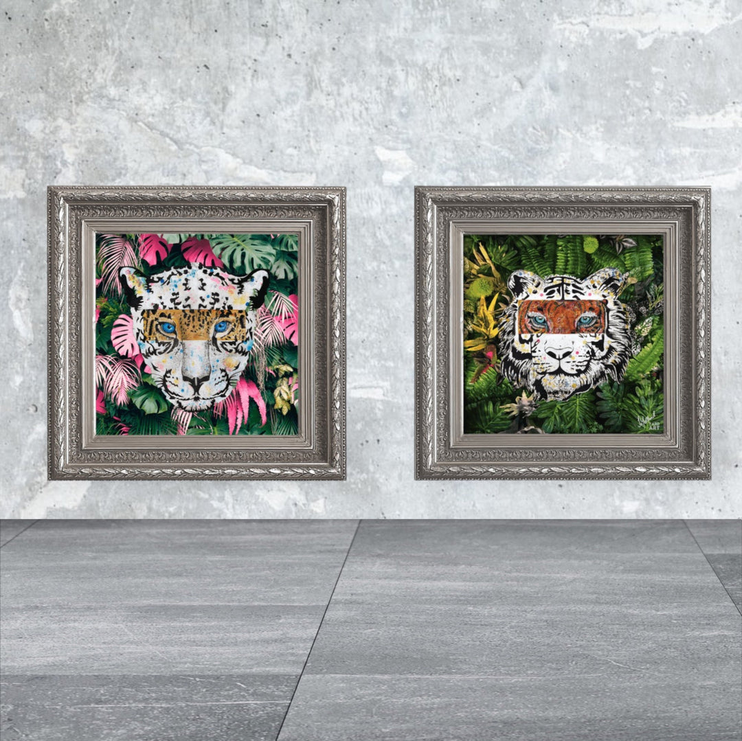 Eye of the Tiger by artist Jess Yelland - YARDART UK