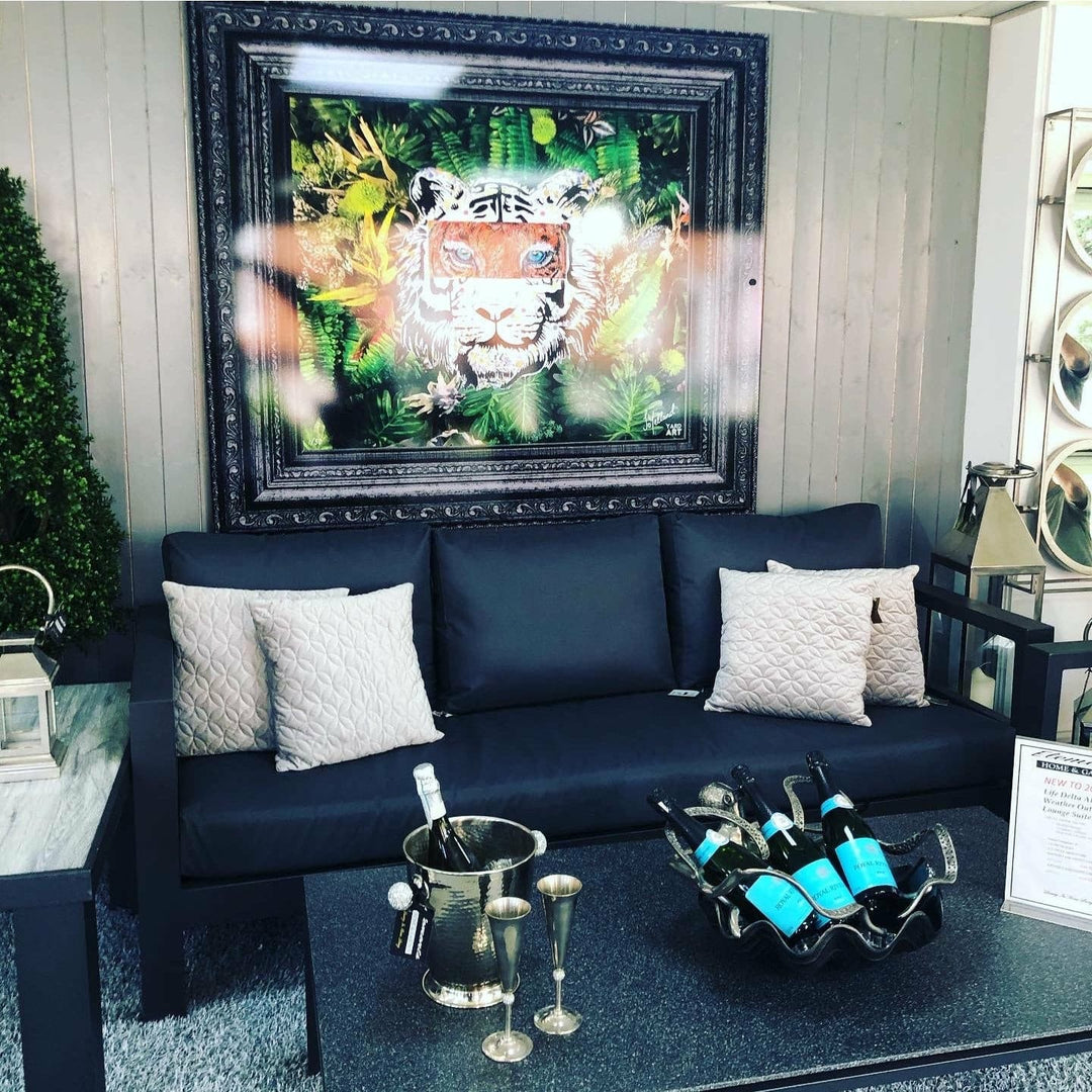 Eye of the Tiger by artist Jess Yelland - YARDART UK