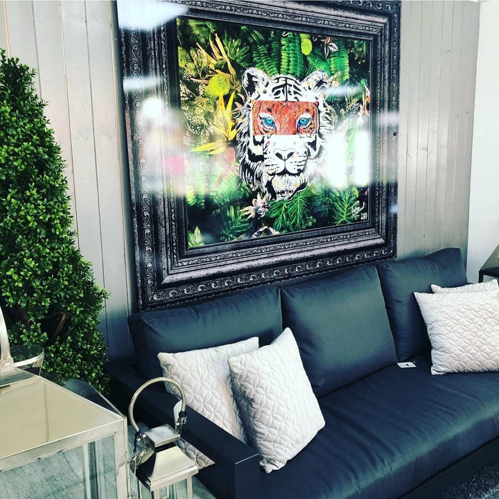 Eye of the Tiger by artist Jess Yelland - YARDART UK