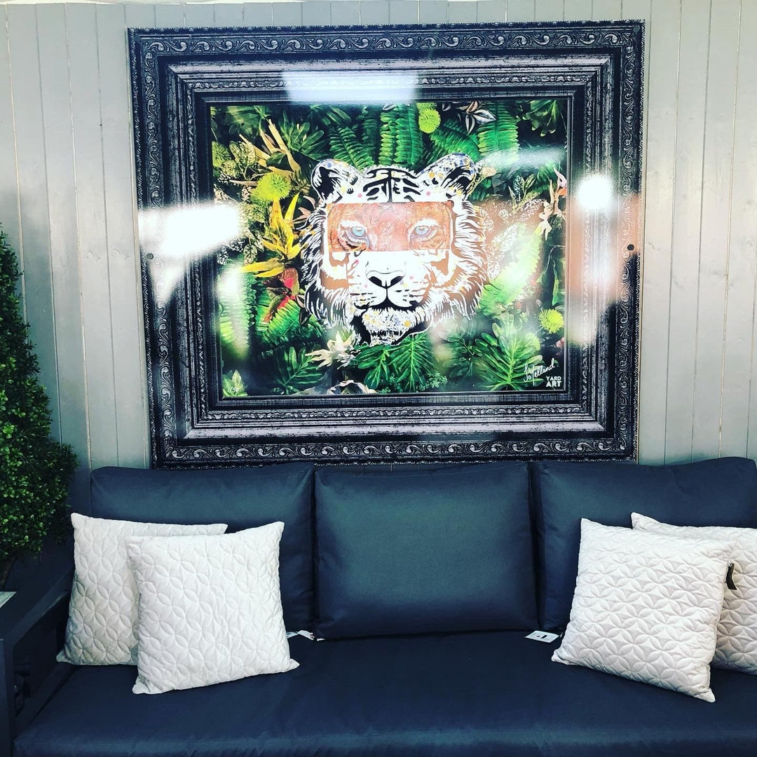 Eye of the Tiger by artist Jess Yelland - YARDART UK