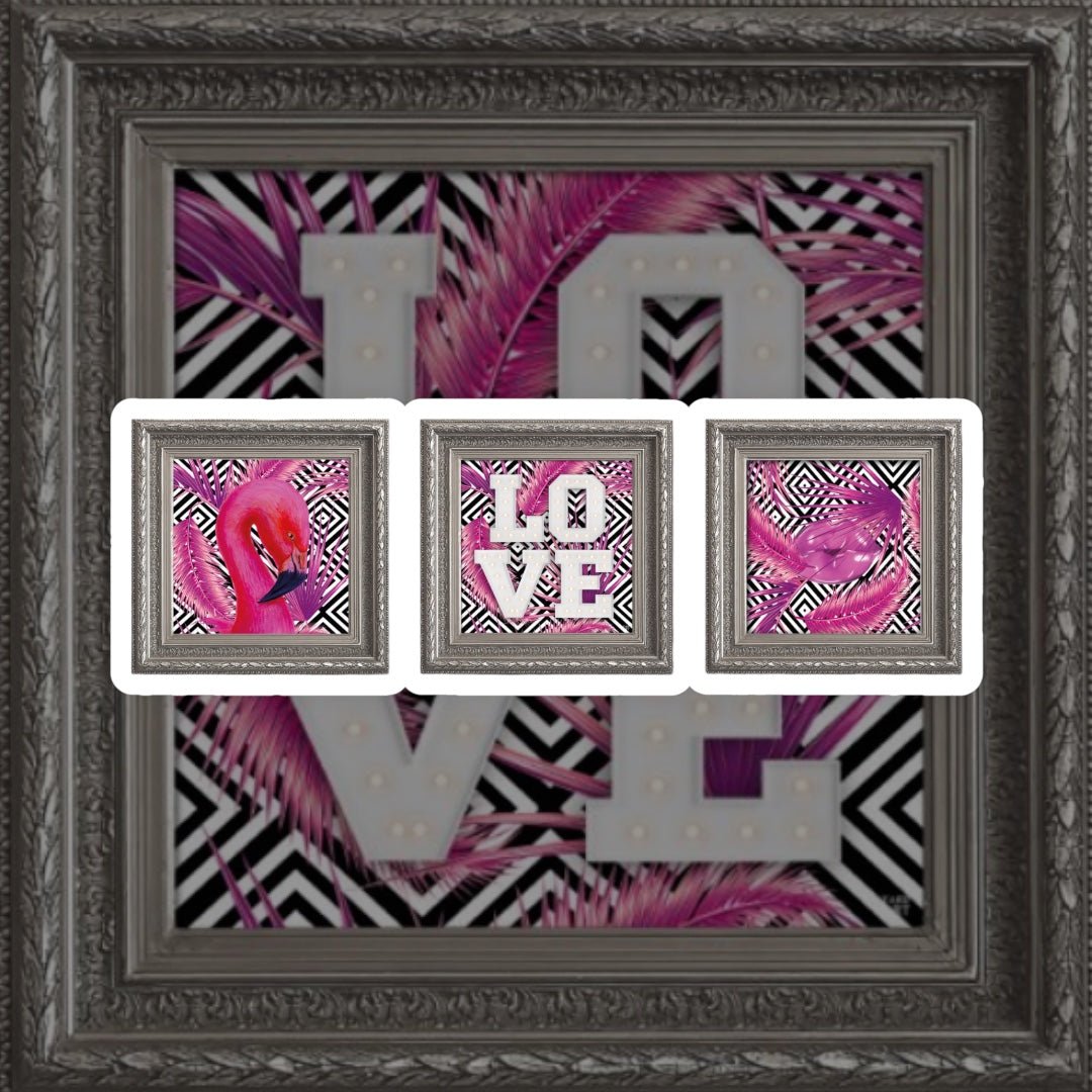 ‘Flamingo Love' BY TEAM YARDART - YARDART UK