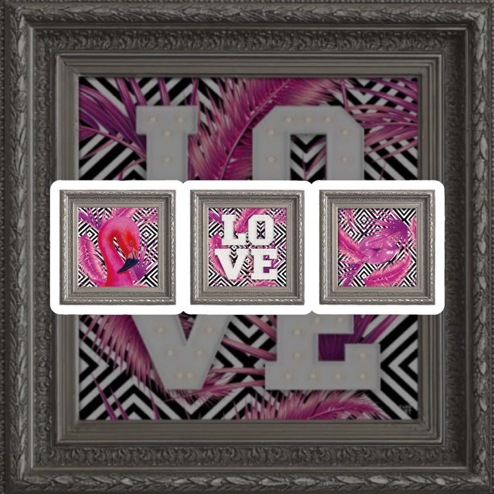 ‘Flamingo Love' BY TEAM YARDART - YARDART UK