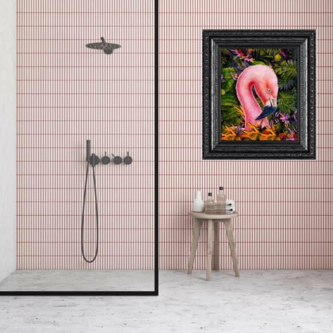 Flora the flamingo - YARDART UK