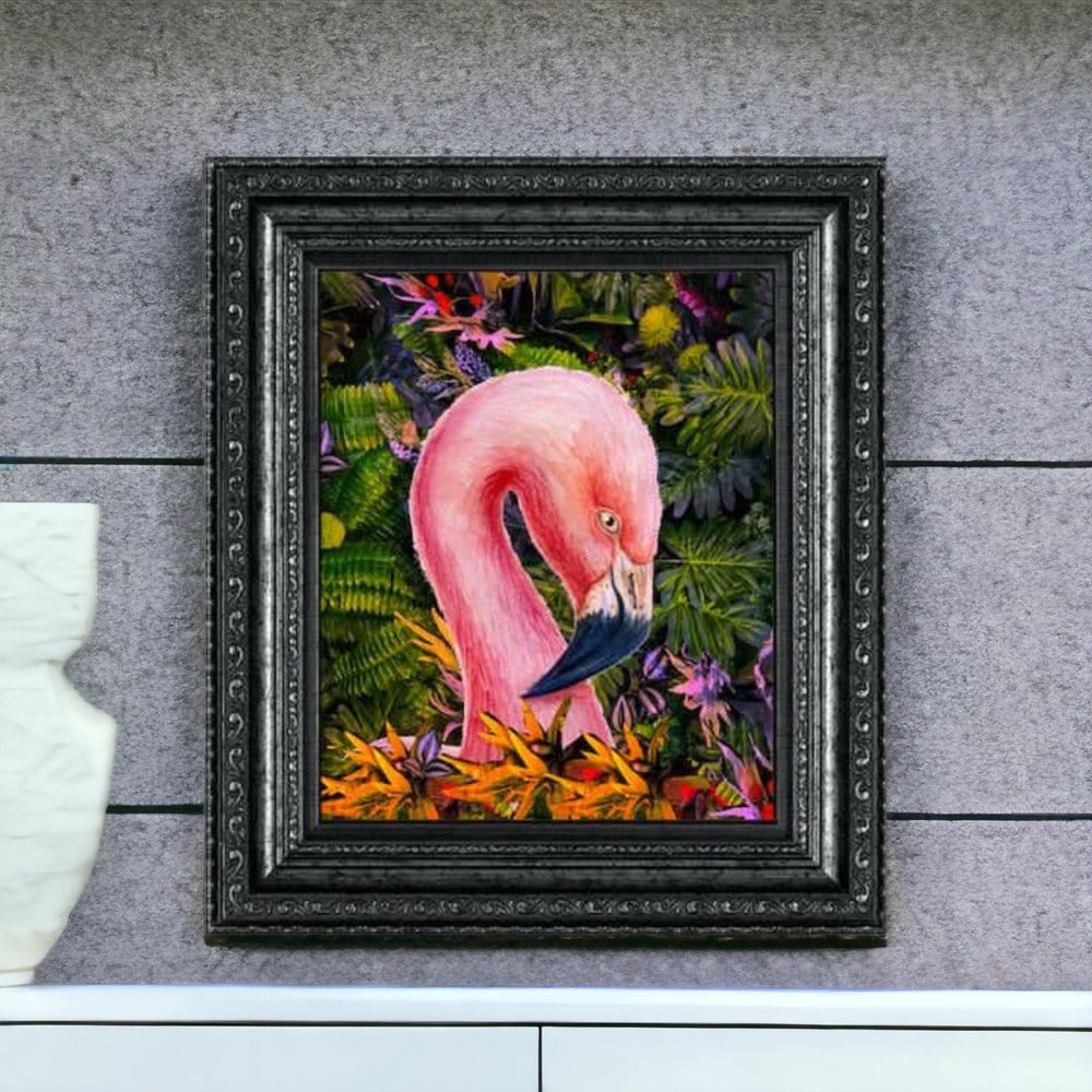 Flora the flamingo - YARDART UK