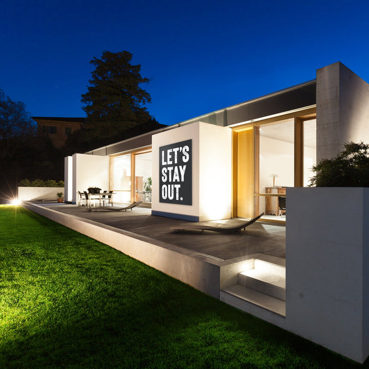 LETS STAY OUT - YARDART UK