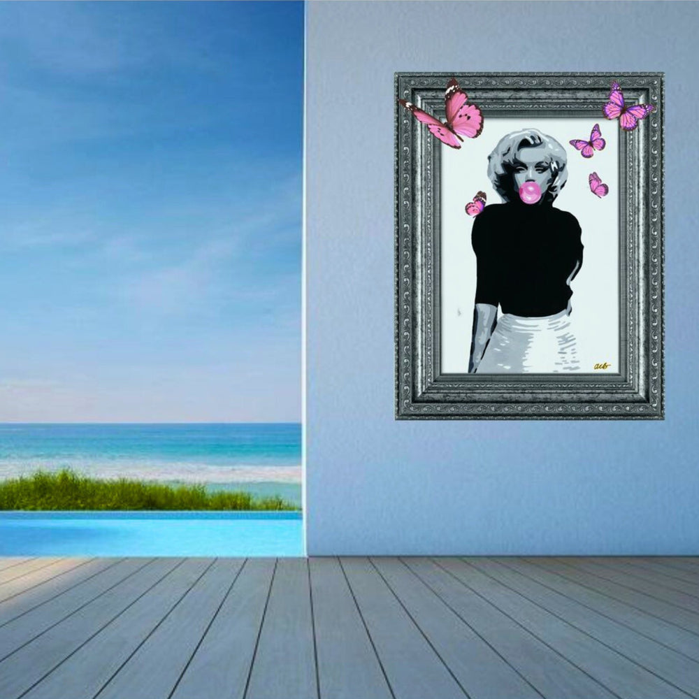 Marilyn Monroe ROBYN SASHA ‘BUTTERFLY’ EDITION by Alice Birch LTD Edition of 25 - YARDART UK