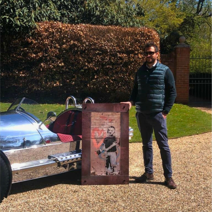 Original Limited Edition Reproduction Of Banksy "HeartBoy" **FINAL EDITIONS** - YARDART UK