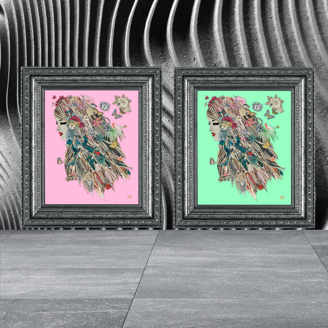 Penny Framed by Charlotte Clemence - YARDART UK