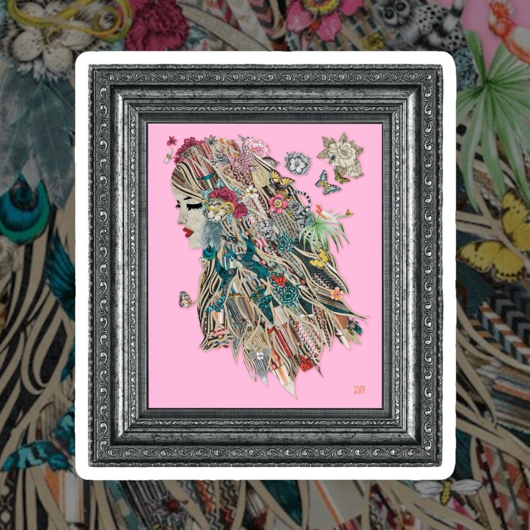 Penny Framed by Charlotte Clemence - YARDART UK