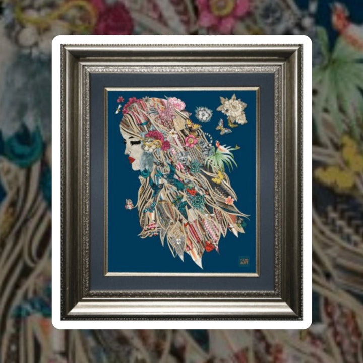 Penny Framed by Charlotte Clemence - YARDART UK