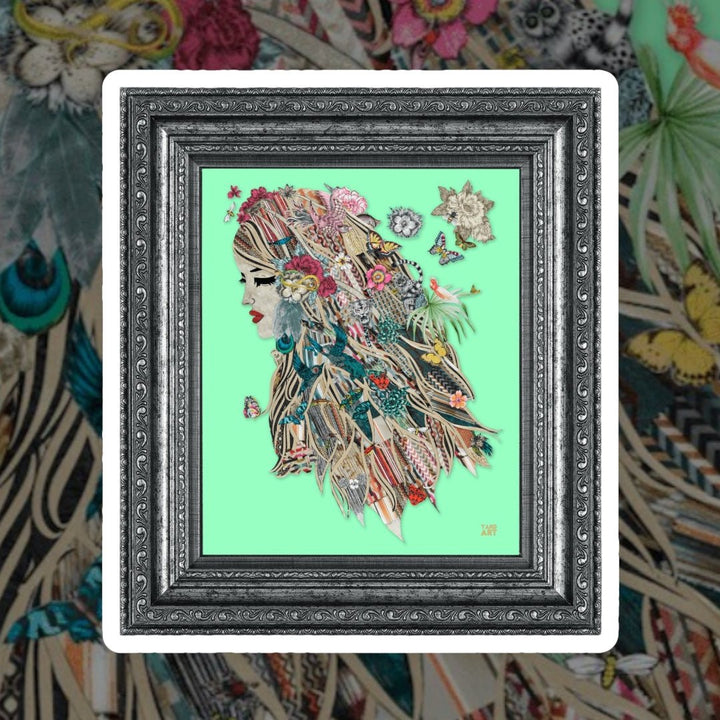 Penny Framed by Charlotte Clemence - YARDART UK