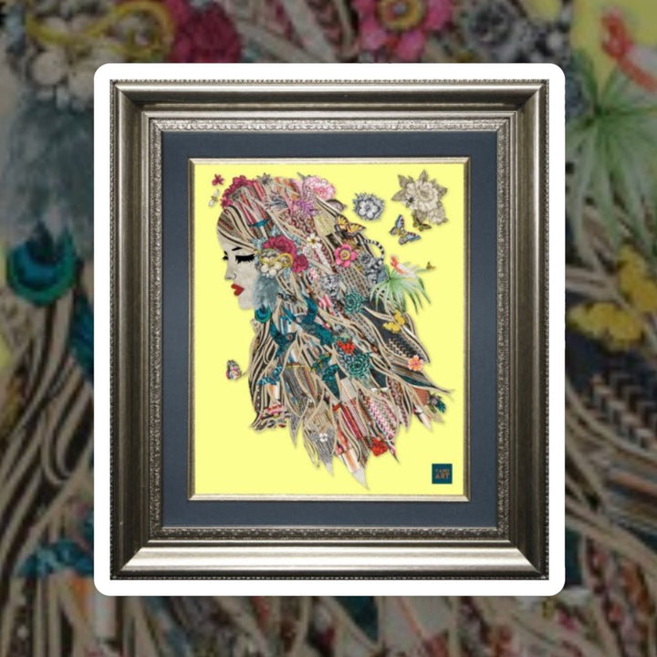 Penny Framed by Charlotte Clemence - YARDART UK