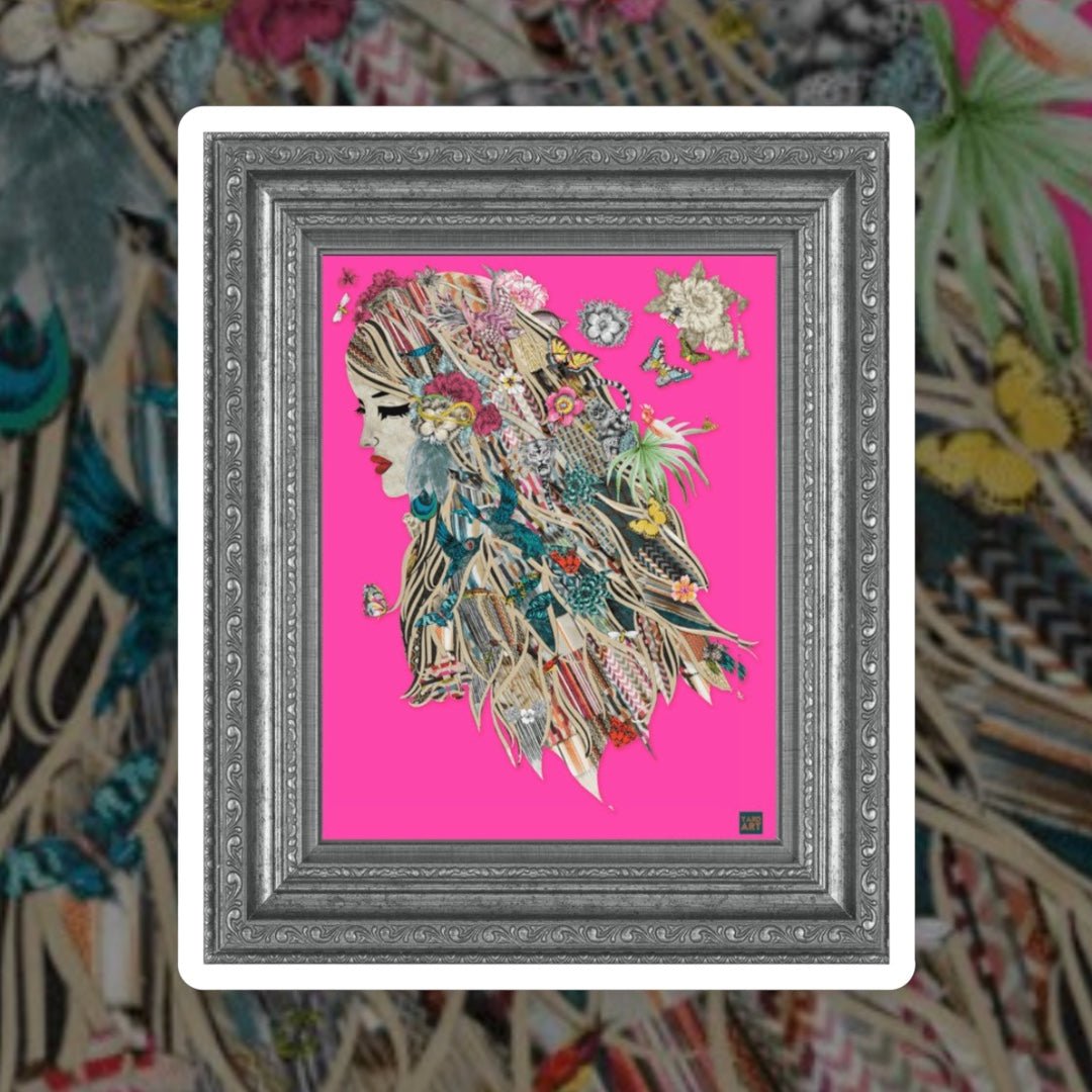 Penny Framed by Charlotte Clemence - YARDART UK