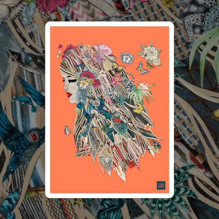 Penny - Variety Of Colours by Charlotte Clemence - YARDART UK