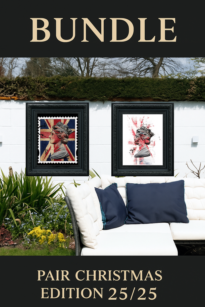 BUNDLE - A 1ST CLASS STAMPING PAIR MEDIUM (both numbered 25/25 Christmas Special)