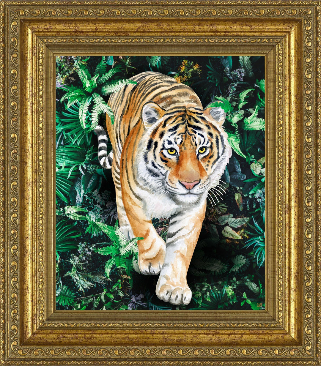 Dark Olive Green Bentley  Bengal Tiger Medium SALE YARDART UK