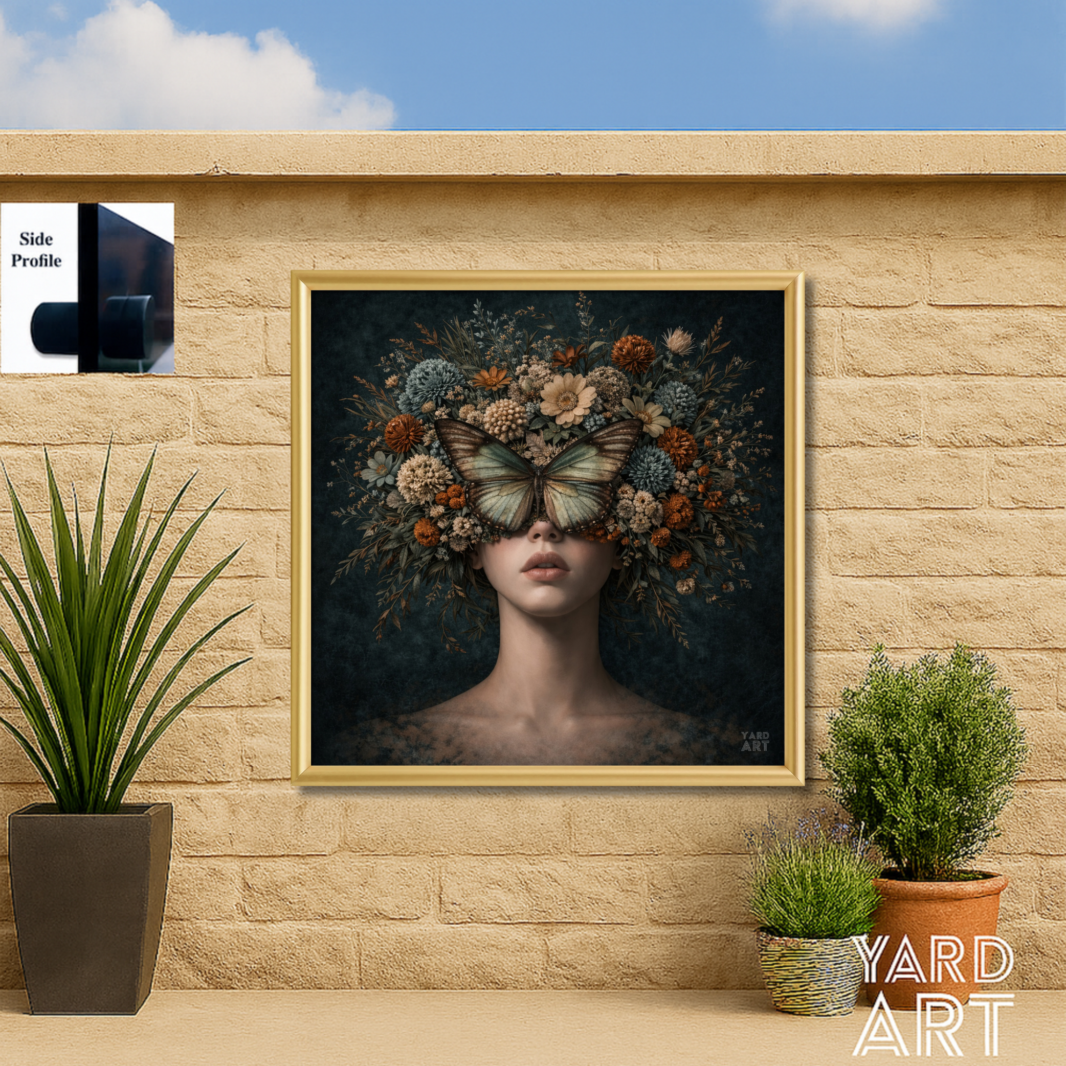 BUTTERFLY EARTHY FLOWER LADIES