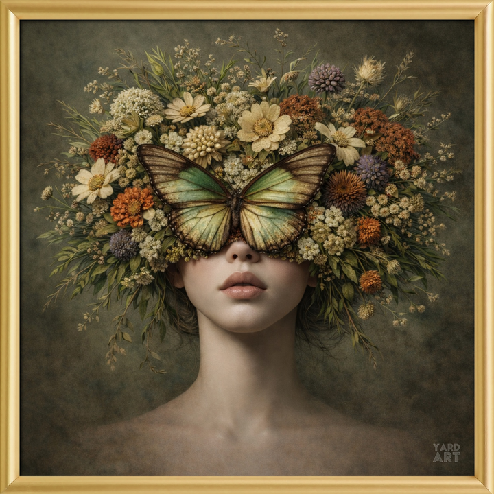 BUTTERFLY EARTHY FLOWER LADIES