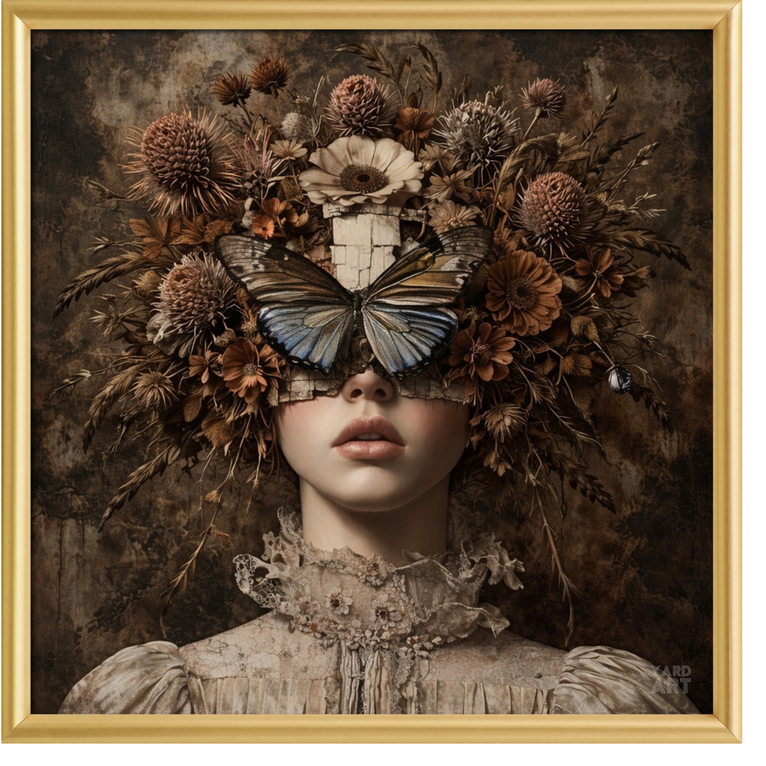 BUTTERFLY EARTHY FLOWER LADIES