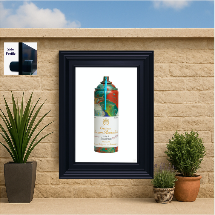 abstract garden wall art