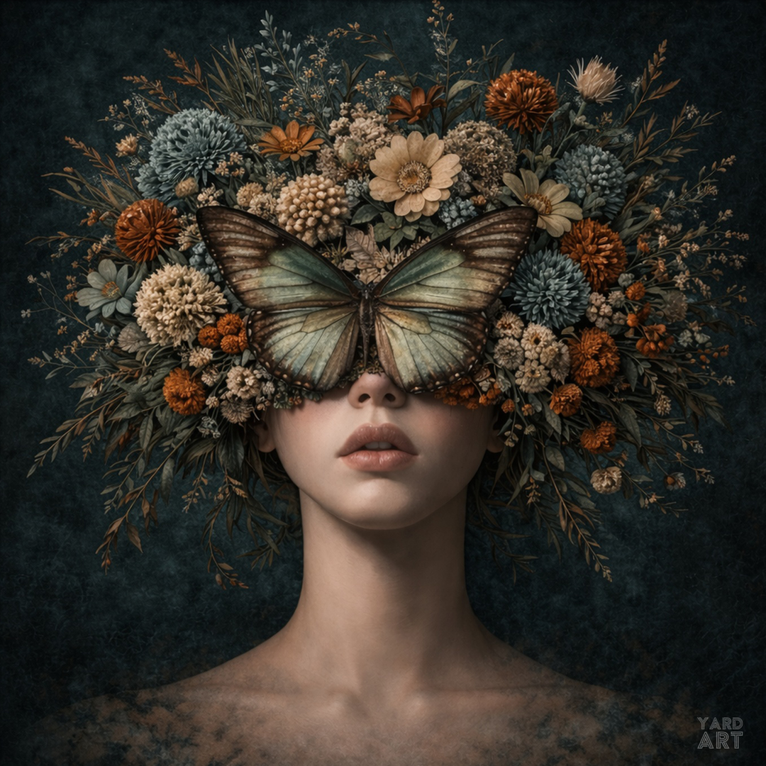 BUTTERFLY EARTHY FLOWER LADIES