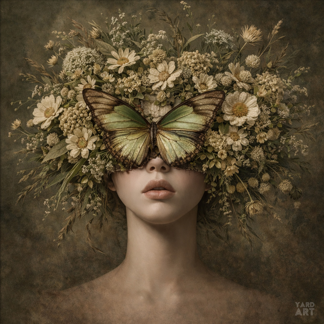 BUTTERFLY EARTHY FLOWER LADIES