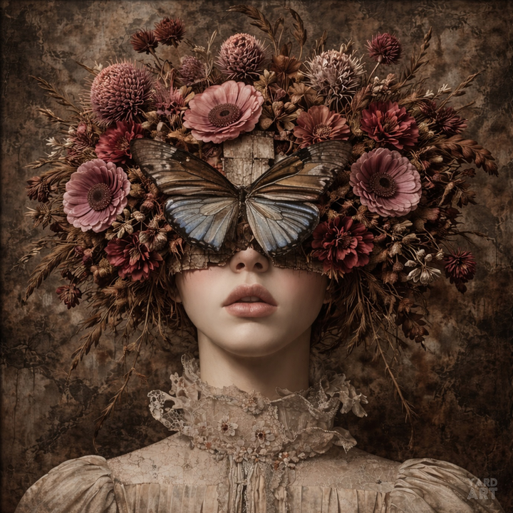 BUTTERFLY EARTHY FLOWER LADIES