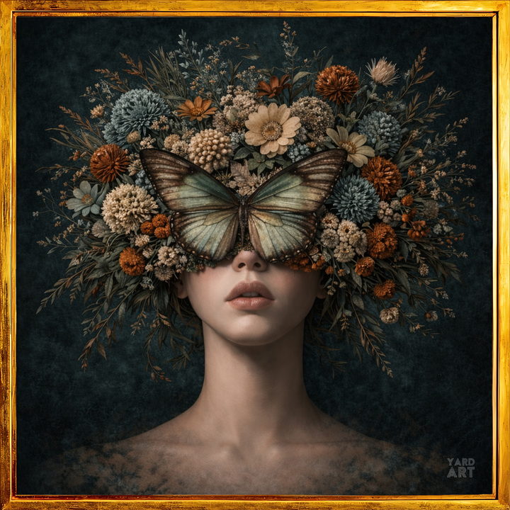 BUTTERFLY EARTHY FLOWER LADIES