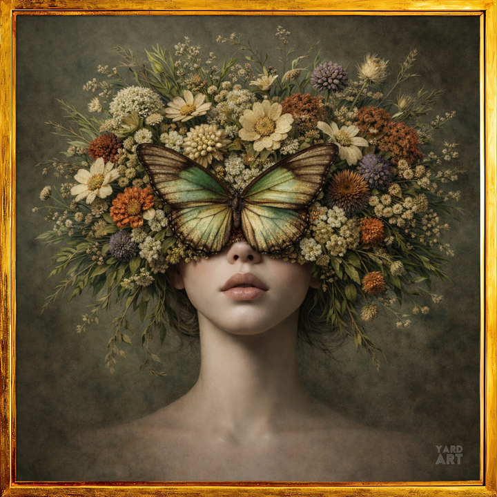 BUTTERFLY EARTHY FLOWER LADIES