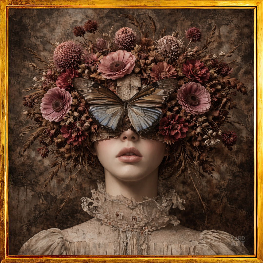 BUTTERFLY EARTHY FLOWER LADIES