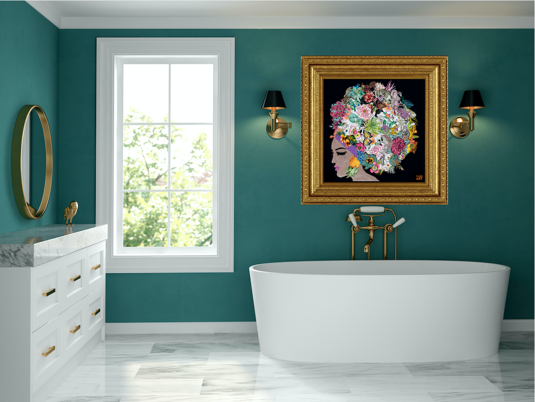 waterproof artwork for bathrooms