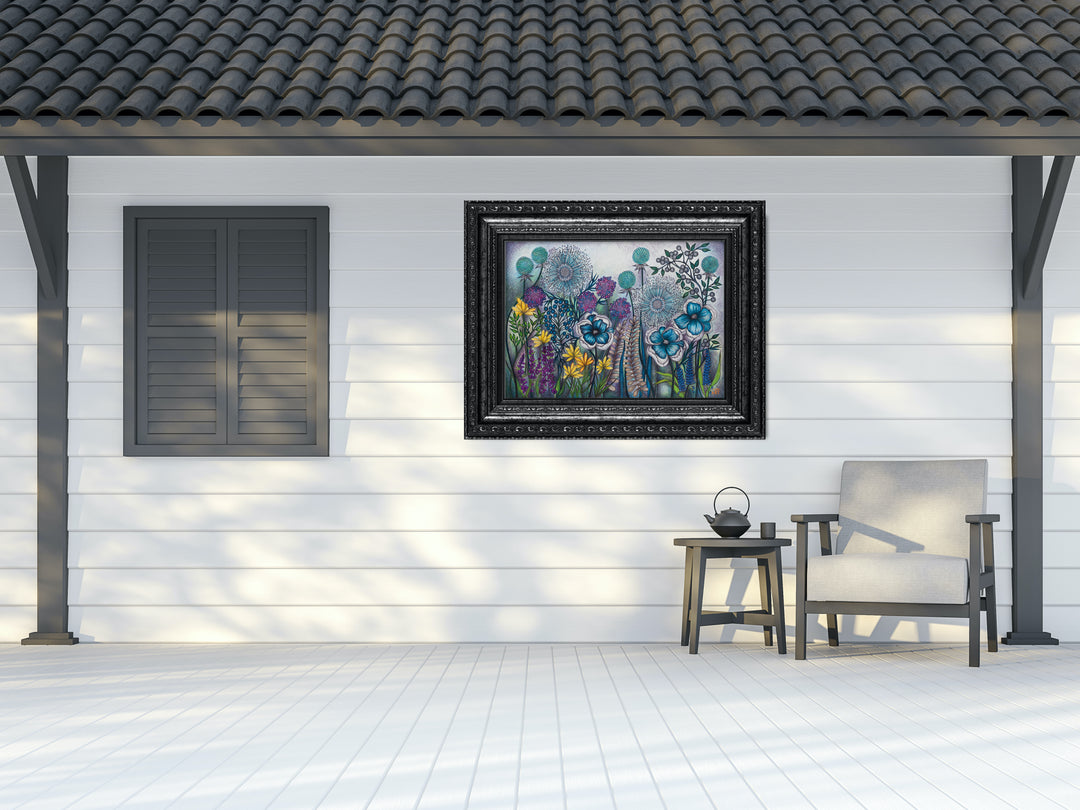Light Gray Secret Garden Series II by Helen Lynch YARDART UK