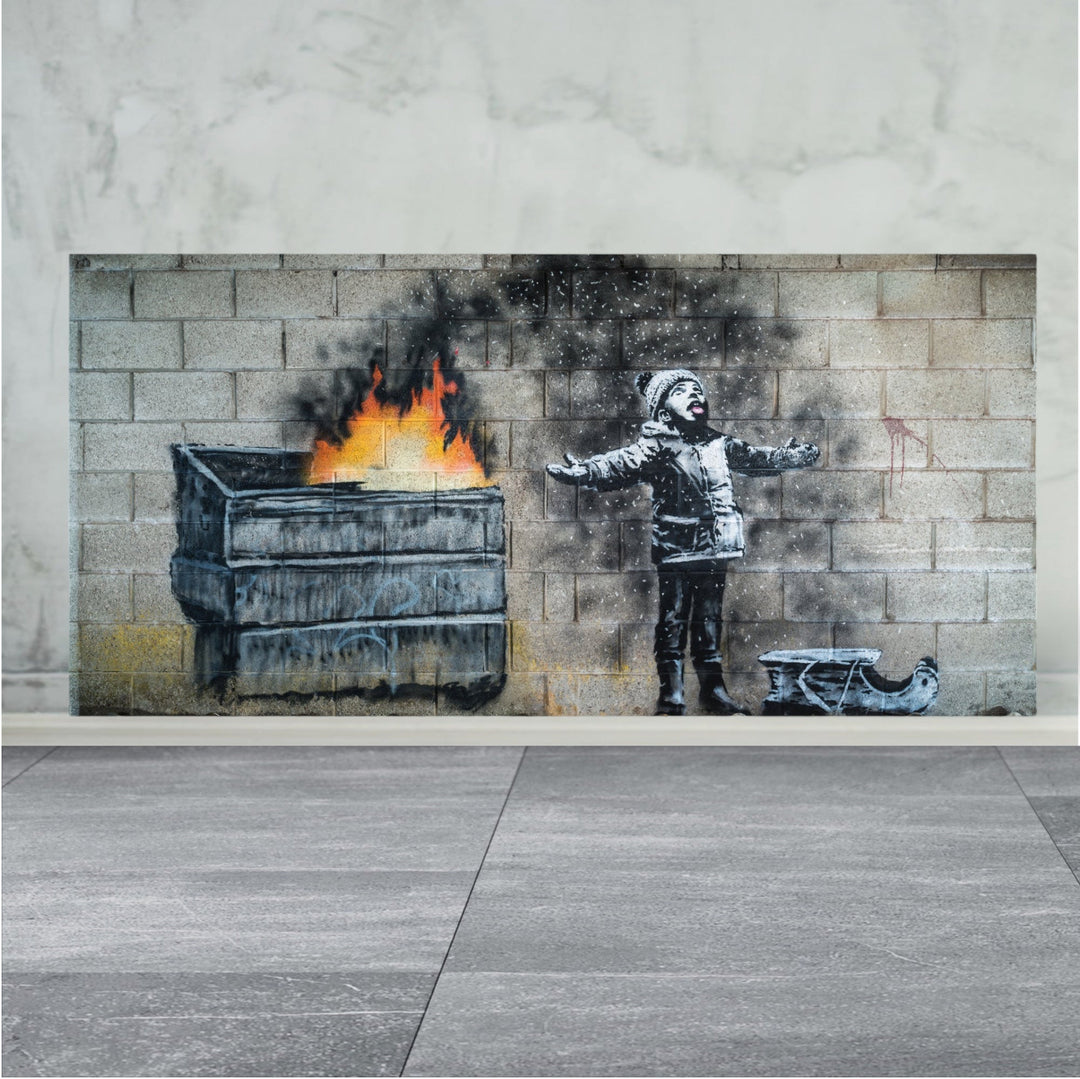 Extra Large - Original Limited Edition Reproduction Of Banksy "Seasons Greetings" - AVAILABLE NUMBERS BELOW - YARDART UK
