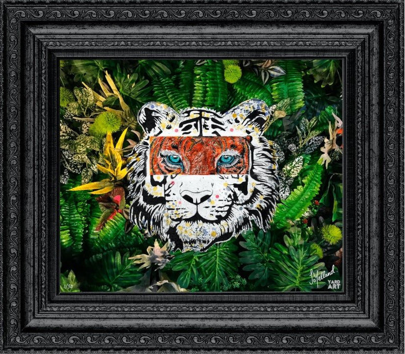 Eye of the Tiger by artist Jess Yelland - YARDART UK