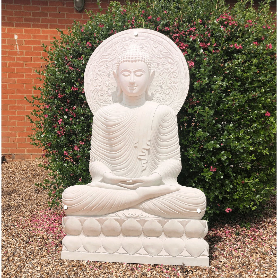 Gray Giant Buddha BOHO YARDART UK