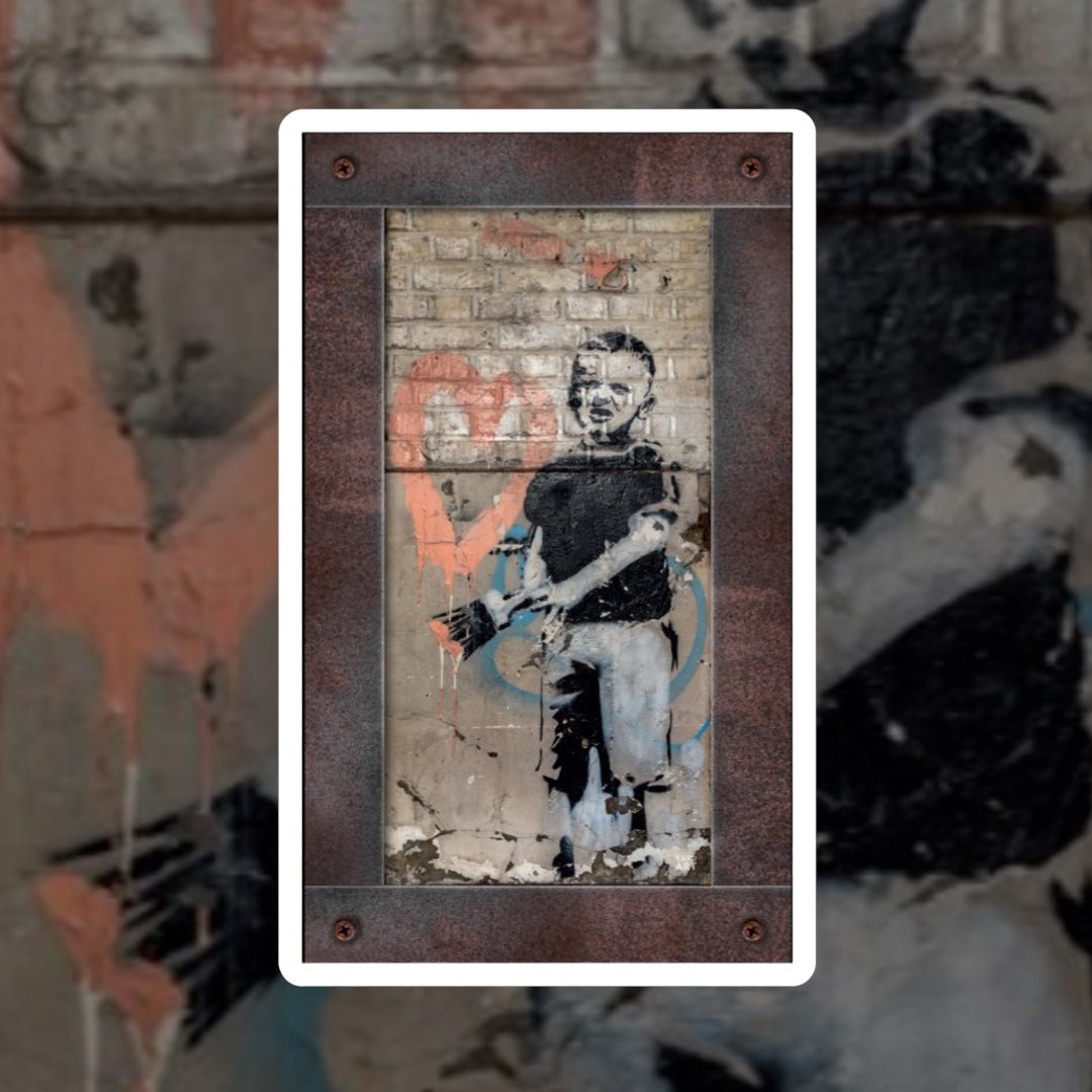 Original Limited Edition Reproduction Of Banksy "HeartBoy" **FINAL EDITIONS** - YARDART UK
