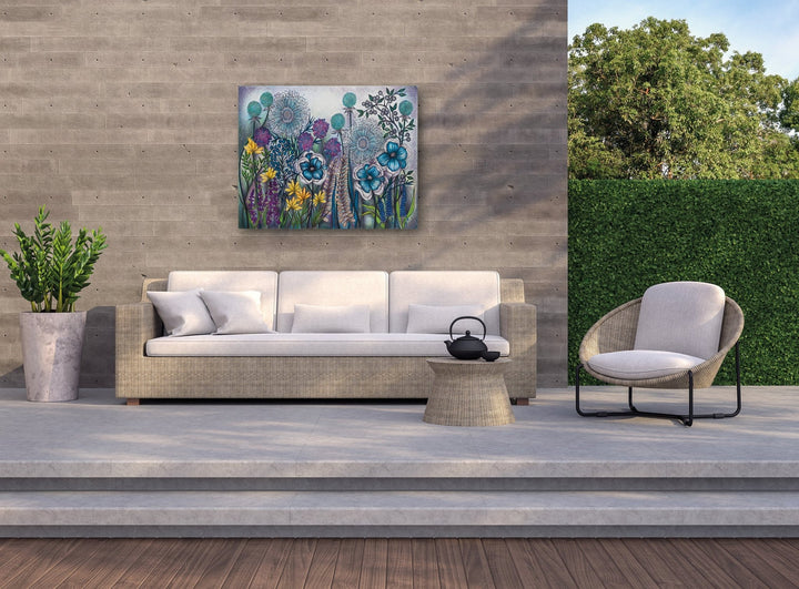 Light Slate Gray Secret Garden Series II by Helen Lynch YARDART UK