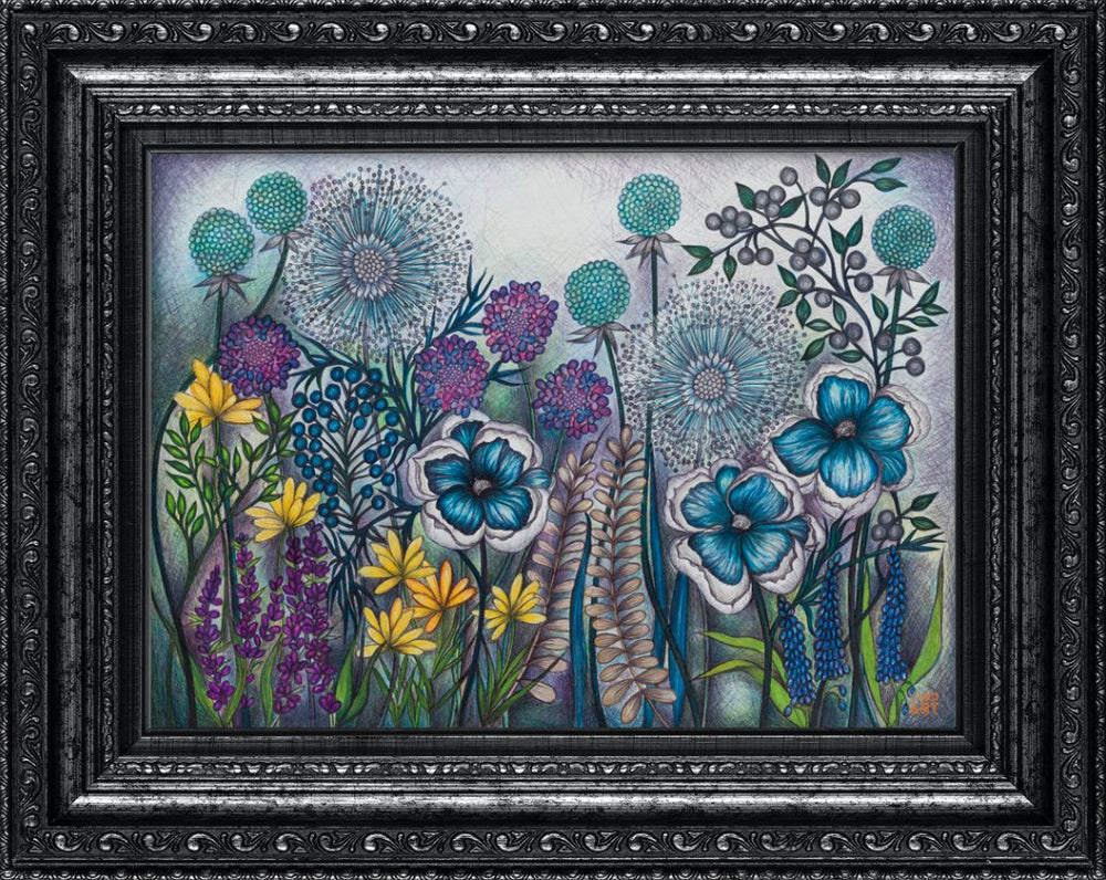 Light Gray Secret Garden Series II by Helen Lynch YARDART UK