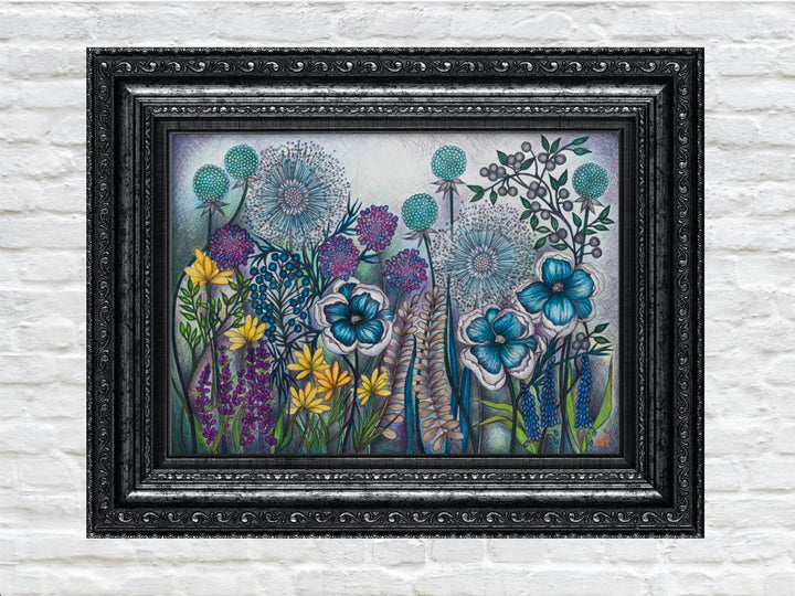 Light Gray Secret Garden Series II by Helen Lynch YARDART UK
