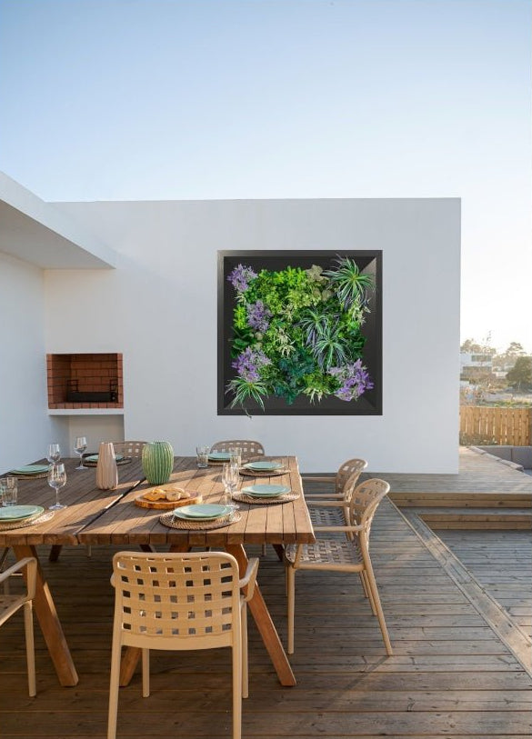 The Oasis - Purple Splash - YARDART UK