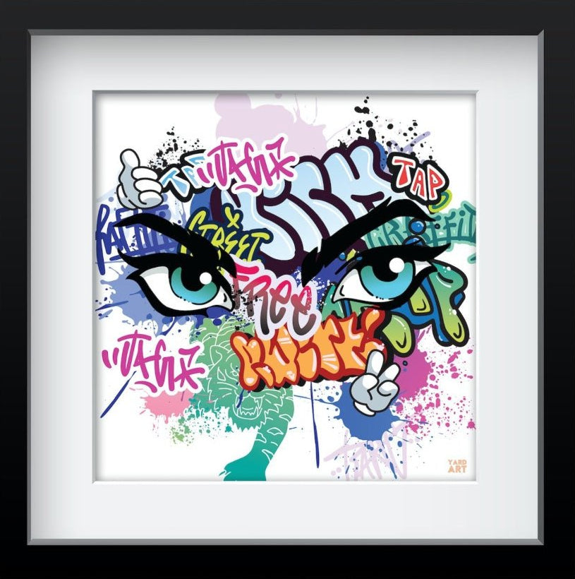 The Street Portrait - YARDART UK - graffiti art